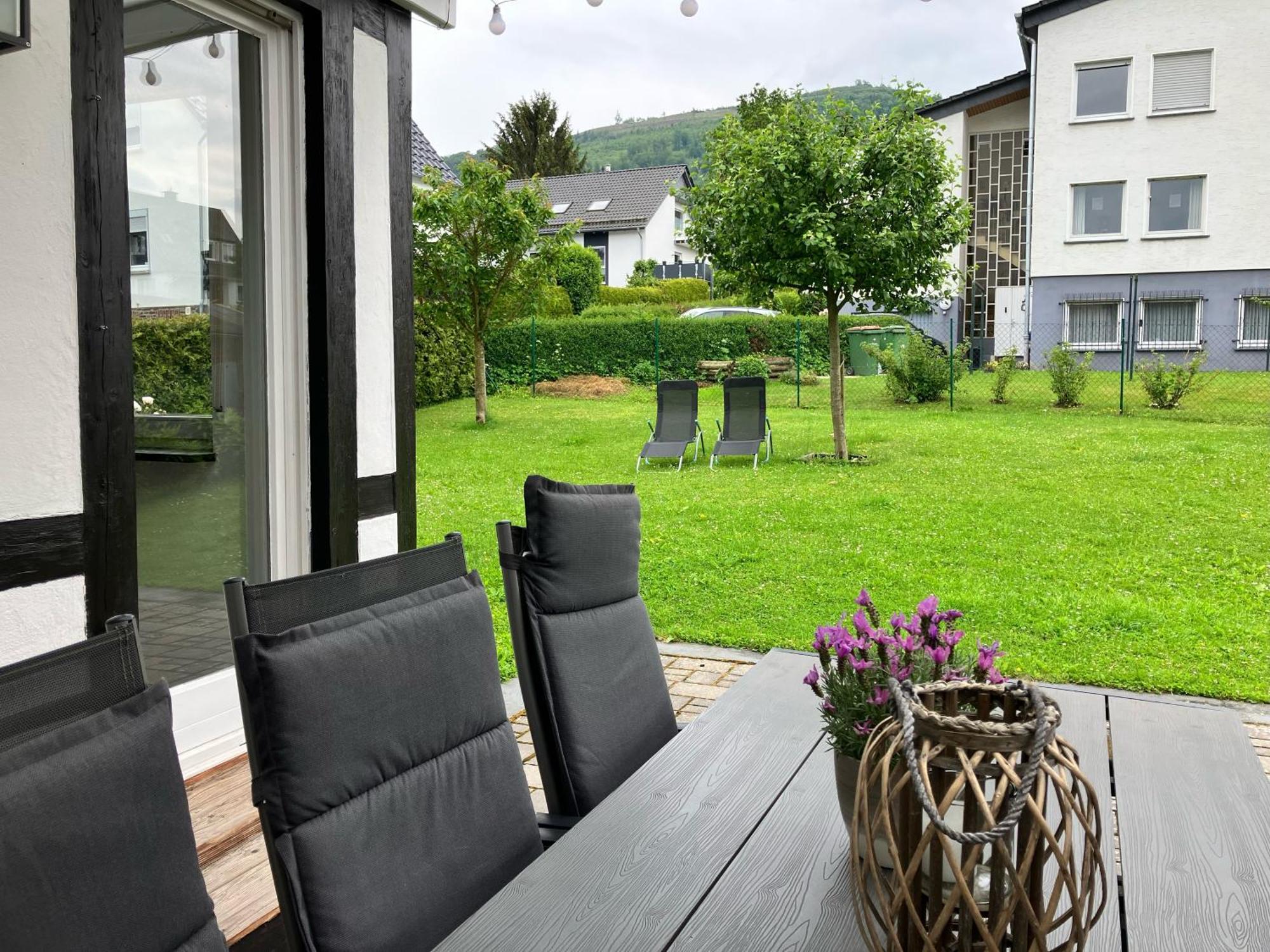 Landhaus Augenblicke In Olsberg - Modernes Ferienhaus Mit Garten Exterior photo